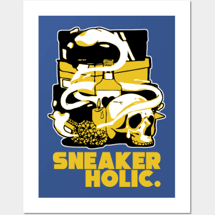 Sneaker Holic Laney Retro Sneaker Posters and Art